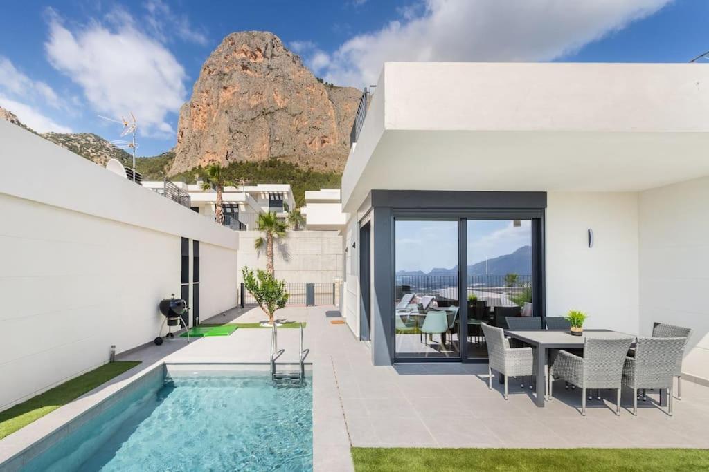 Vila Casa Con Piscina Privada Polop Exteriér fotografie