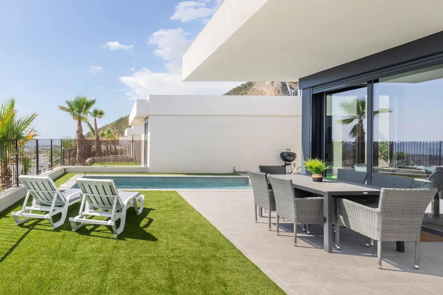 Vila Casa Con Piscina Privada Polop Exteriér fotografie