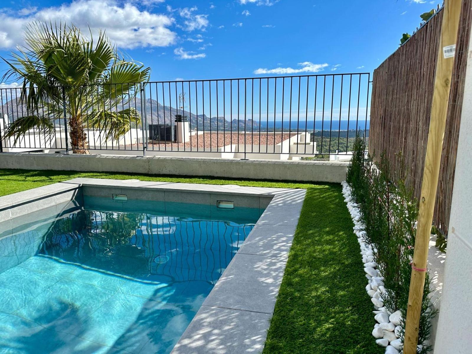 Vila Casa Con Piscina Privada Polop Exteriér fotografie
