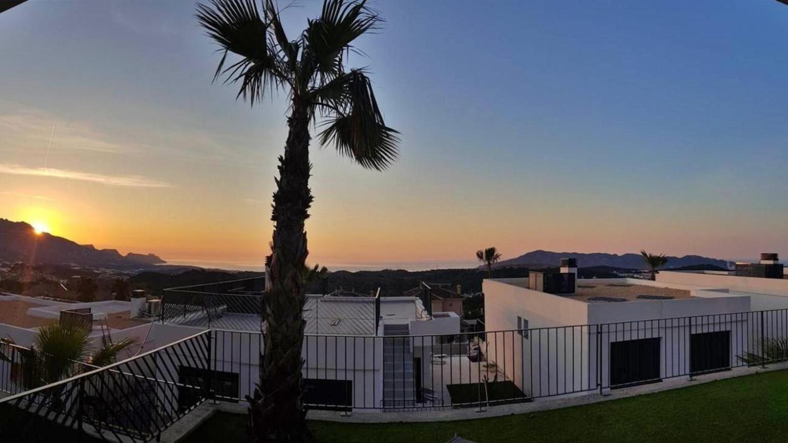 Vila Casa Con Piscina Privada Polop Exteriér fotografie